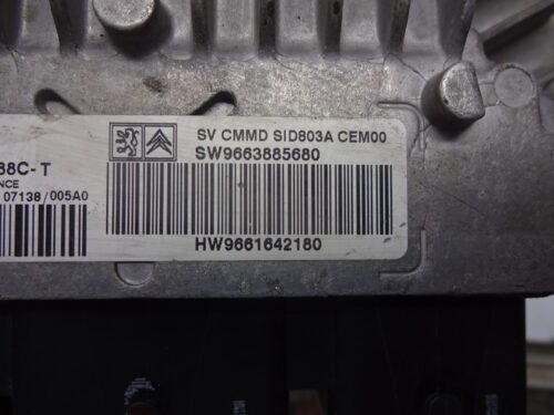 Centralita Peugeot Citroen 5WS40388CT 5WS40388C-T 9663885680 9661642180