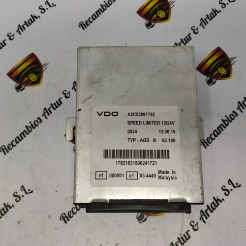 Unidad de control Speed Limiter Iveco Daf Man A2C53091782 TYP-AGB