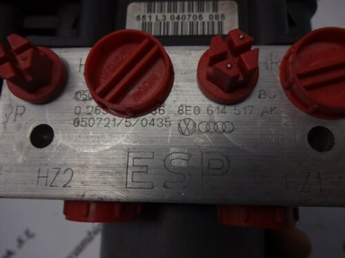8E0614517AK 8E0910517D ABS Audi A4 0265234336 0265950474 8E0614517AK 8E0910517D 8E0614517AK