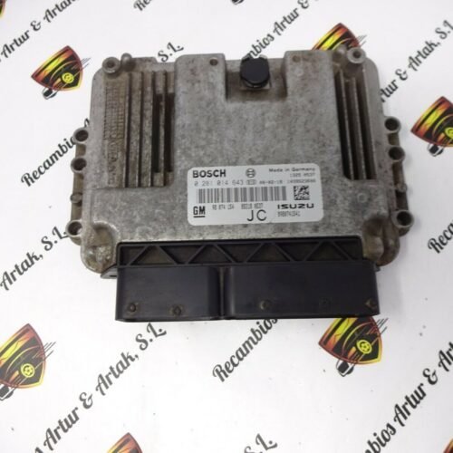 Centralita del motor Opel Astra 0281014643 98074154 JC 98074154JC