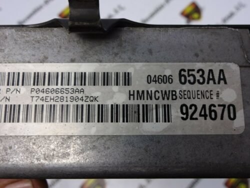 Centralita del motor Chrysler Neon Stratus 04606653AA P04606653AA