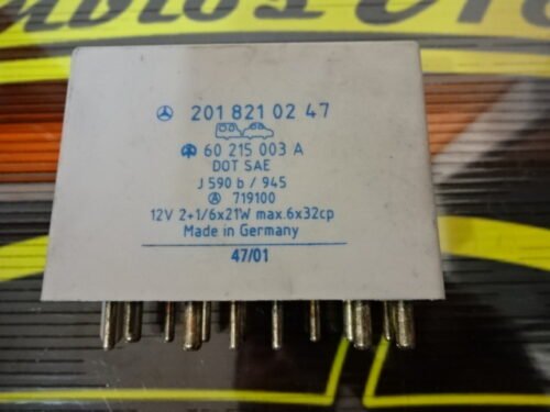 Relé de intermitencia Mercedes W124 DOT SAE 2018210247 60215003A