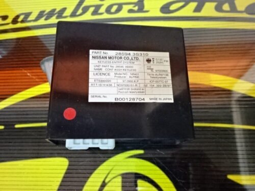 Controlador Nissan King Cab 285943S310 28594 3S310 285953S300 28595 3S300