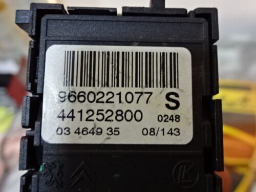Interruptor Citroen C5 9660221077 9660221077S 441252800