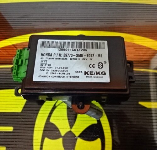 Unidad de control Bluetooth Honda Civic 39770SMGE012M1 39770-SMG-E012-M1