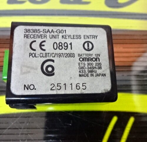 Unidad de control Honda 38385SAAG01 38385-SAA-G01