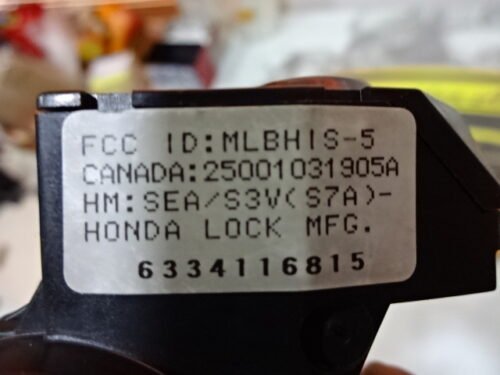 Bobina lector Key HONDA 25001031905A SEAS3VS7A 9334116815