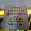 Relé AUDI A4 S4 A6 S6 A8 4D0951253 4DO951253 899309000