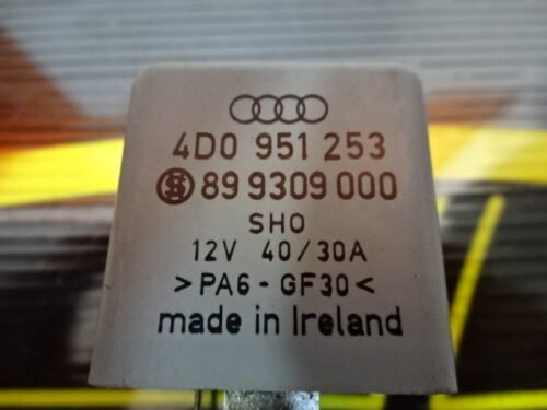 Relé AUDI A4 S4 A6 S6 A8 4D0951253 4DO951253 899309000