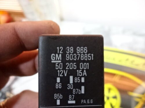 1238966 90378651 50205001 Rele Opel Astra Corsa 1238966 90378651 50205001