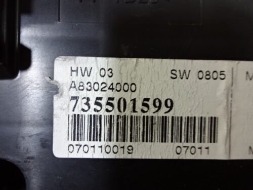 A/C System Clima Fiat Punto 735501599 A83024000 MB237000-2947