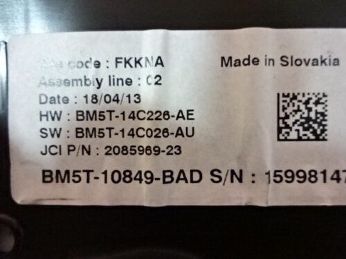 Cuadro de instrumentos Ford Focus Kuga BM5T10849BAD BM5T14C226AE BM5T14C026AU