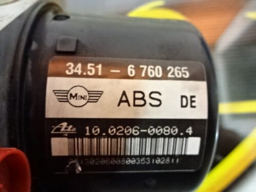 ABS Mini Cooper 34516760265 34.51-6760265 6760266 10096008683 10020600804