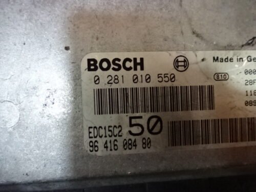 Centralita del motor Citroen 9641608480 BOSCH 0 281 010 550 0281010550