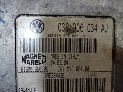 Centralita del motor VW Polo Seat Ibiza 036906034AJ 036 906 034 AJ 6160068008