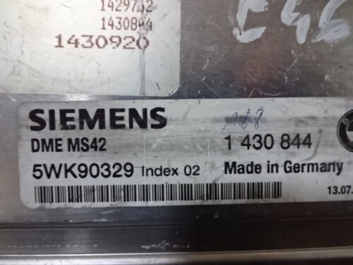 Centralita del motor BMW 5WK90329 1430844 DME MS42 1430920