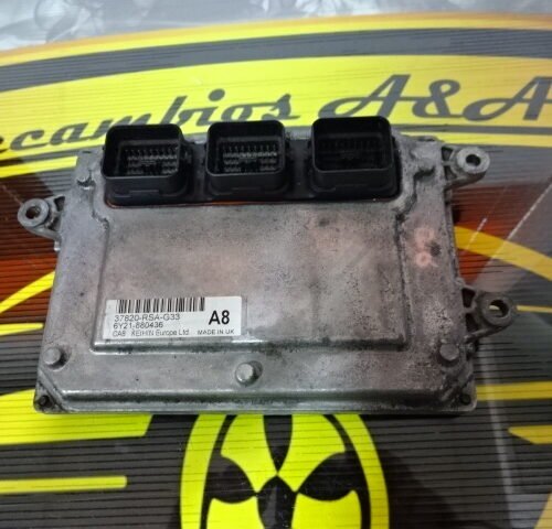 Centralita del motor Honda Civic 37820-RSA-G33 37820RSAG33 6Y21-880436 A8