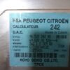 Dirección asistida Calculateur PSA CITROEN Peugeot 9652024280 6900000528A