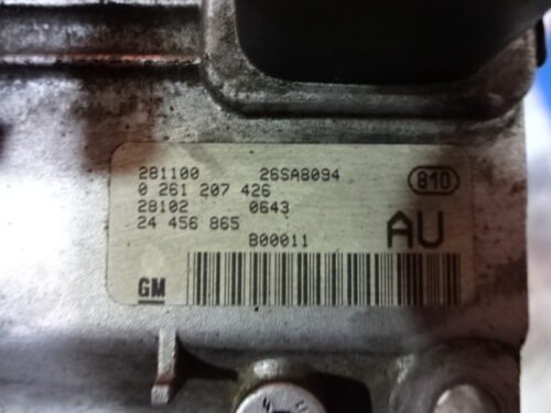Centralita del motor Opel AU 0261207426 24456865 24456865AU 26SA8094