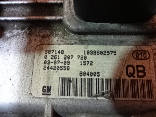 Centralita del motor Opel 0261207720 24420558QB 24420558 0 261 207 720