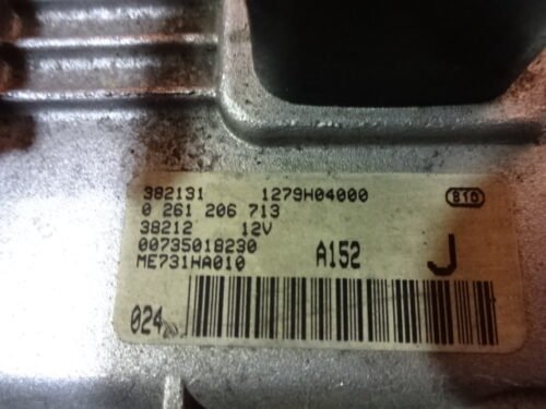 Centralita del motor Alfa Romeo 0261206713 00735018230 735018230 A152