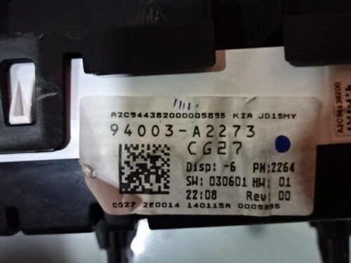 Cuadro de instrumentos KIA CEED 94003A2273 94003-A2273 CG27