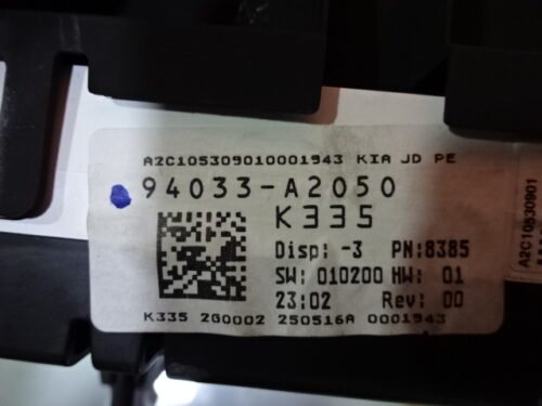 Cuadro de instrumentos KIA CEED 94033-A2050 94033A2050 K335