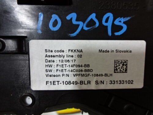 Cuadro de instrumentos Ford Focus F1ET10849BLR F1ET14F094BB F1ET14C028BBD
