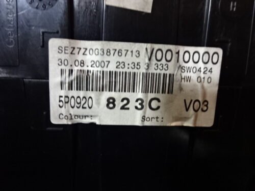 Cuadro de instrumentos SEAT ALTEA 5P0920823C 5PO920823C 110080280010 V0010000