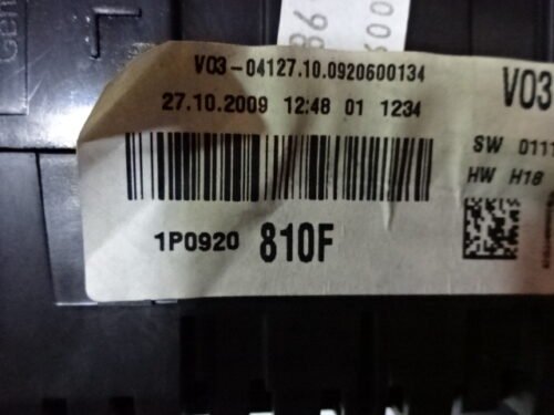 Cuadro de instrumentos SEAT ALTEA 1P0920810F 1PO920810F A2C53348098