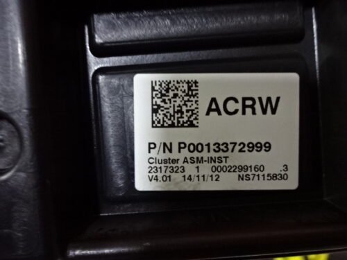 Cuadro de instrumentos OPEL CORSA P0013372999 ACRW 2317323 0002299160