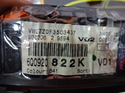 Cuadro de instrumentos VW Polo 6Q0920822K 6QO920822K