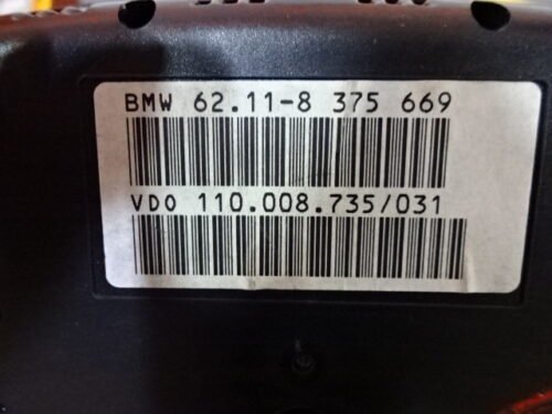 Cuadro de instrumentos BMW E39 62118375669 110008735031 62.11-8375669