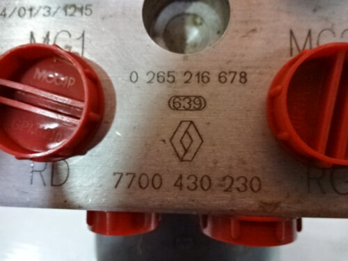 ABS Renault 0265216678 7700430230 0273004394