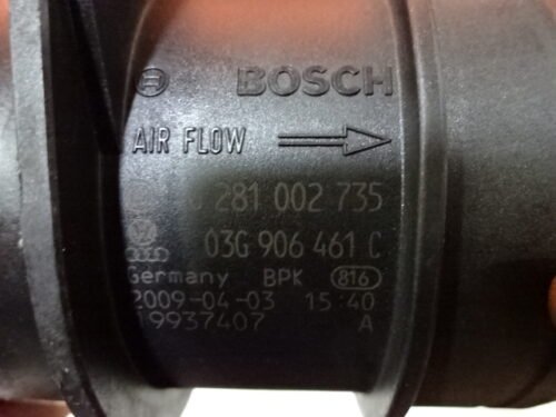 Caudalímetro VW AUDI SEAT SKODA 0281002735 03G906461C