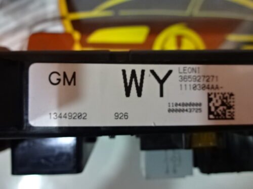 Caja de fusibles OPEL Zafira 13449202 WY 13449202WY 365927271