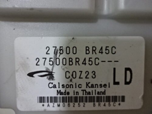 A/C System Clima panel de control NISSAN QASHQAI 27500BR45C 27500 BR45C