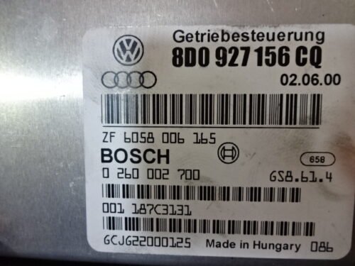 Módulo de control de transmisión VW Audi A4 8D0927156CQ 0260002700 8DO927156CQ