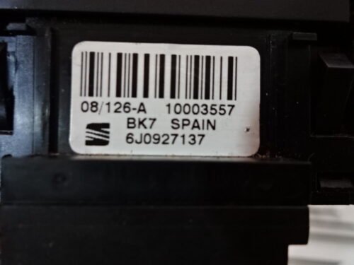 Interruptor de emergencia Seat Ibiza 6J 6J0927137 6J0 927 137 6JO927137