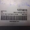 Centralita del motor Opel HSFI-2.5 12214810