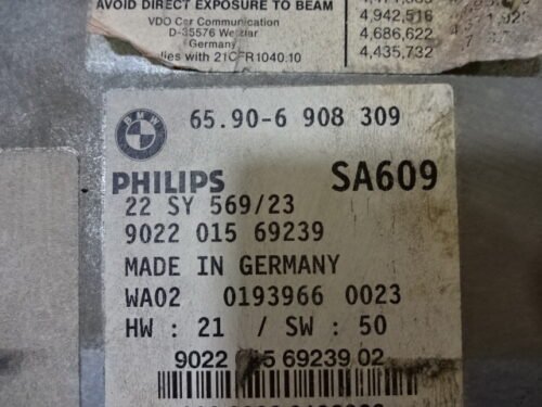 Sistema de navegación BMW E53 X5 65906908309 902201569239 65.90-6908309 SA609