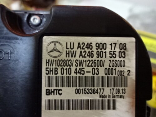 Clima panel de control Mercedes A2469001708 A2469015503 5HB010445-03 Q001