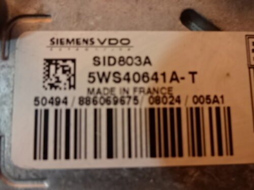 Centralita Peugeot 407 SID803A 5WS40641AT 5WS40641A-T 9664447480 9661642180
