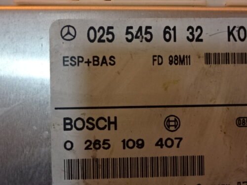 Centralita ESP+BAS MERCEDES 0255456132 0265109407 K04