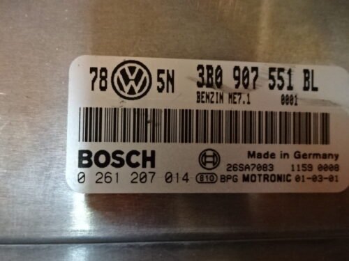 Centralita del motor VW Passat 3B0907551BL 3BO907551BL 0261207014