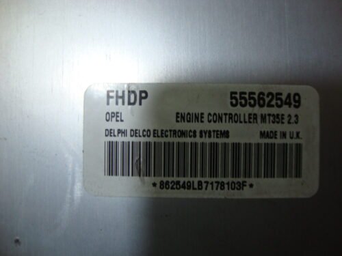 Centralita del motor OPEL Astra Zafira 55562549FHDP 55562549 FHDP