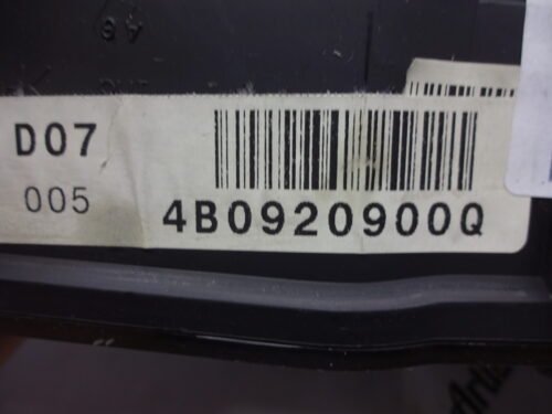 Cuadro de instrumentos AUDI A6 4B0920900Q 4B0920900Q