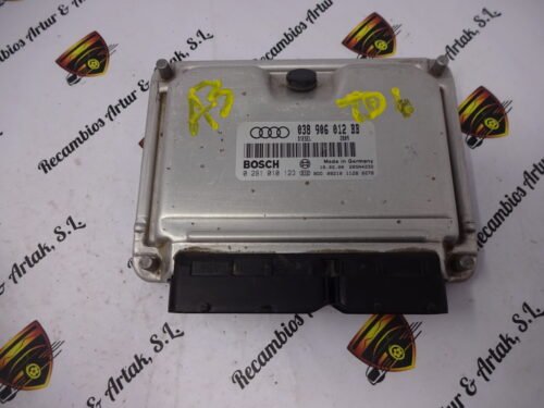 Centralita del motor AUDI A3 038906012BB 0281010123