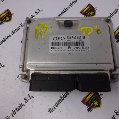 Centralita del motor AUDI A3 038906012BB 0281010123 Centralita del motor AUDI A3 038906012BB 0281010123