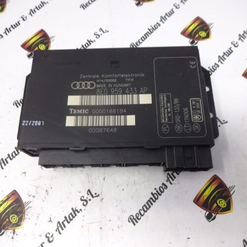 8E0959433AP Modulo Electrónico Confort Audi A4 8E0959433AP 8EO959433AP 00001881B4